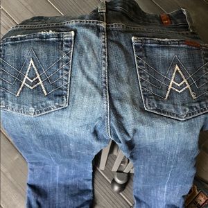 For all mankind A pocket, size 28, white A